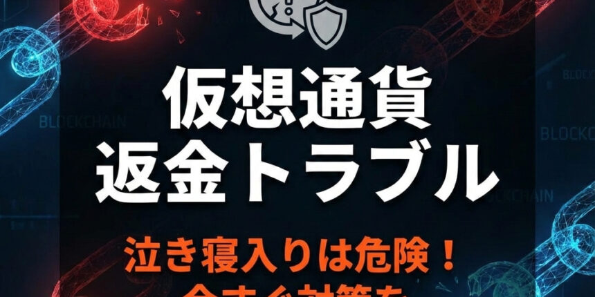 仮想通貨返金トラブル