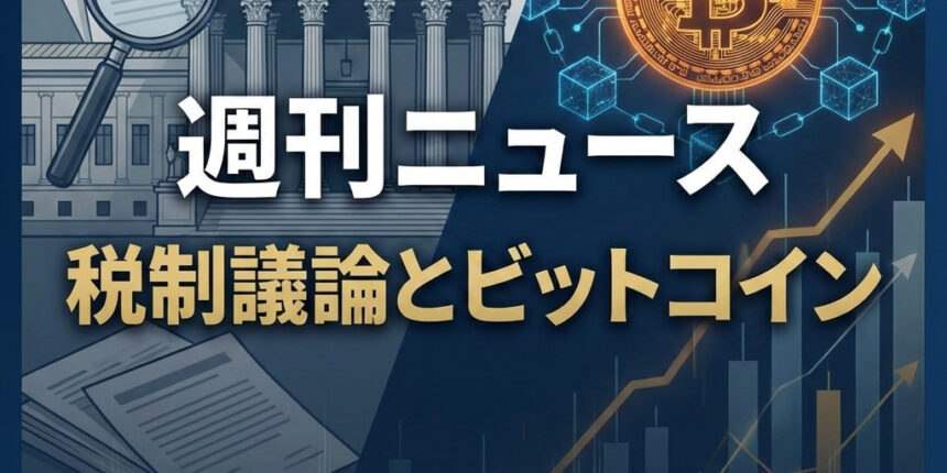 税制議論とビットコイン