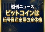週刊ニュース　ビットコインは暗号資産市場の全体像