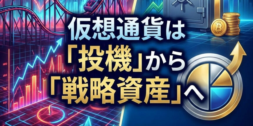 仮想通貨は投機から戦略資産へ